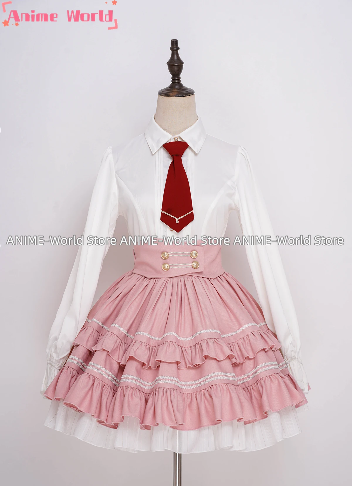 》 Пользовательский размер красивый женский костюм с ушами из аниме Проект