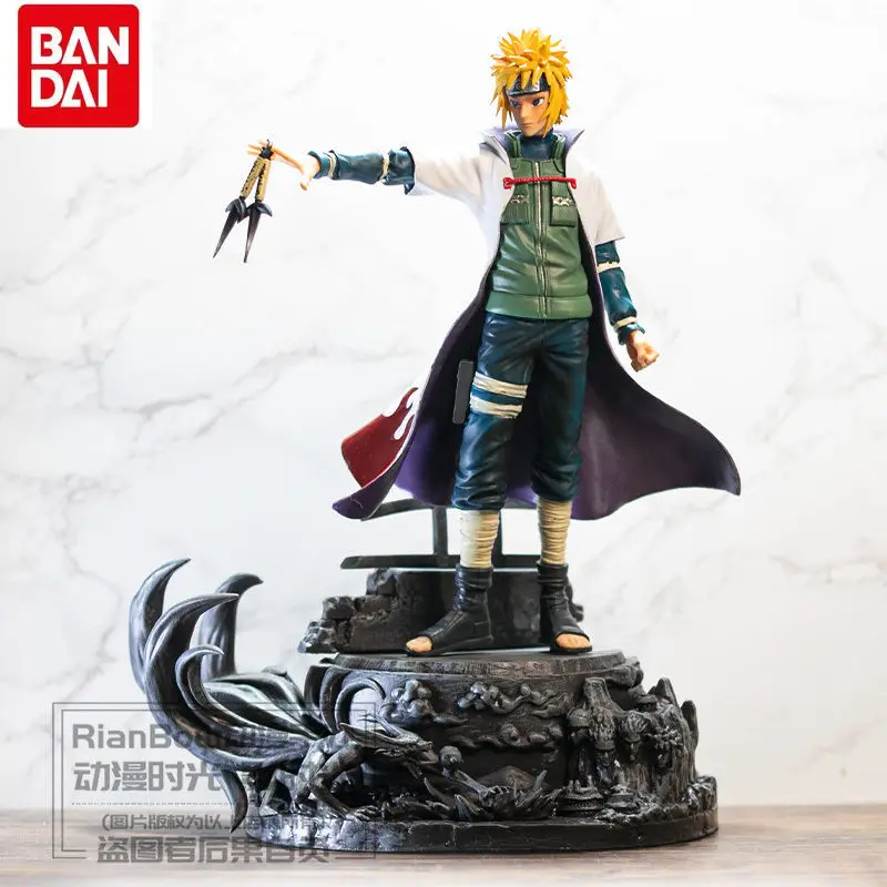 

Bandai Anime Naruto Kakashi Thousands of Hands Hashimoto Tsunade Naruto Children's PVC Figures31CM