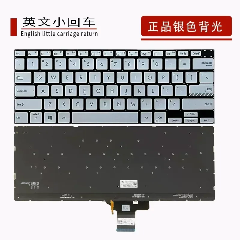 Фото Клавиатура для ASUS M7400 M4700QC X7400 M3400 M3401Q X3400P K3400P №3