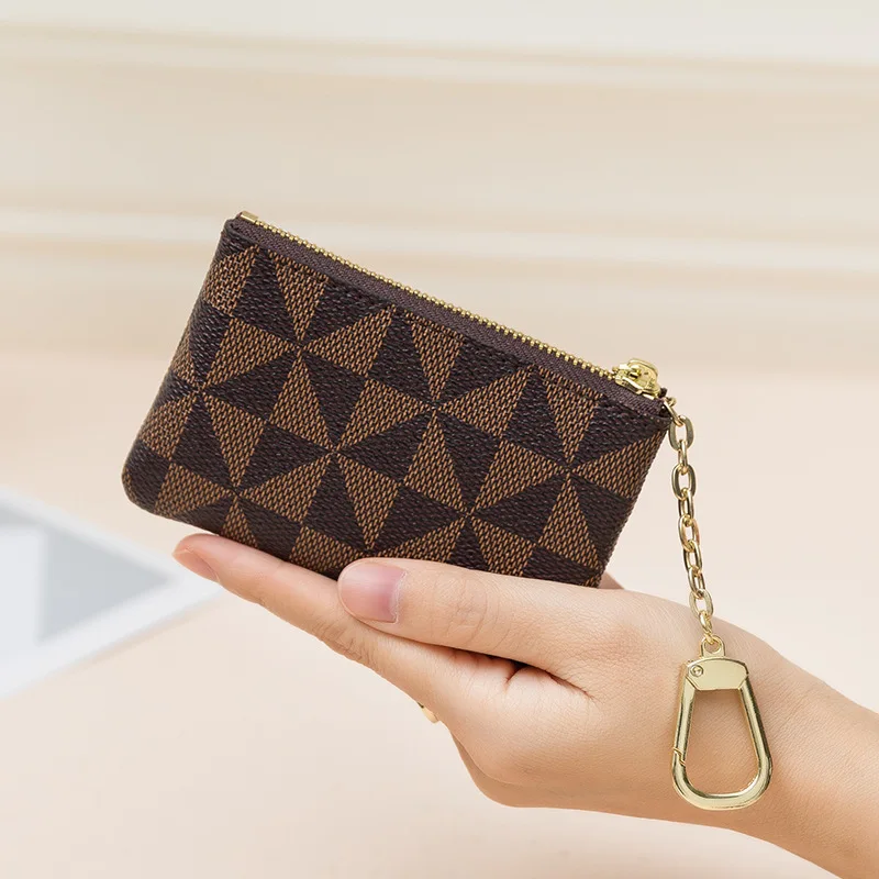 

Short Purse Mini Women's Clutch Ultra-thin Small Coin Purse Coin Bag Key Bag Cross-border Zipper Coin Purse