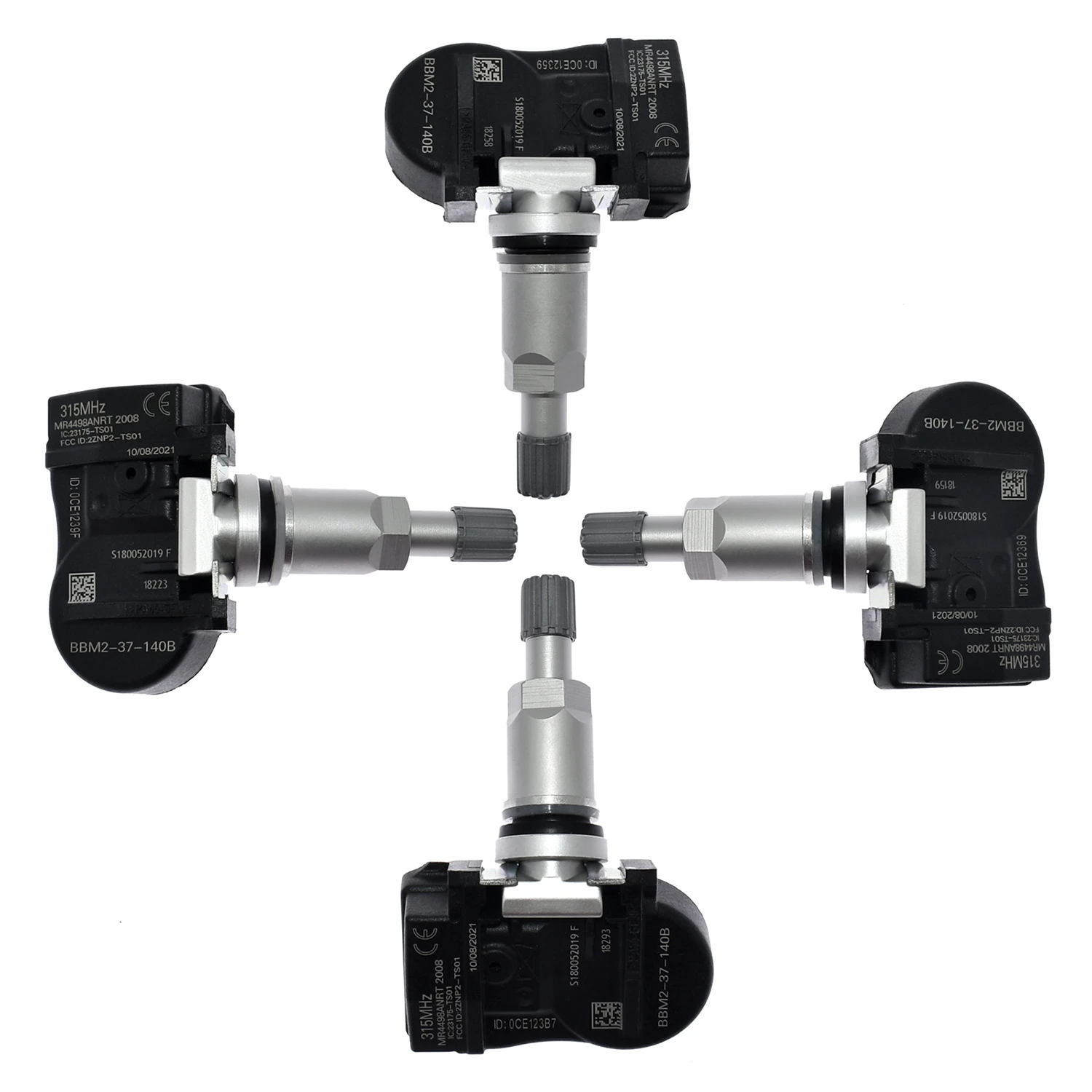 1/4шт BBM 237140 B Датчик контроля давления в шинах TPMS BHA 437140 Для Abarth 124 Spider Mazda CX-3 CX-5 CX-7 CX-8