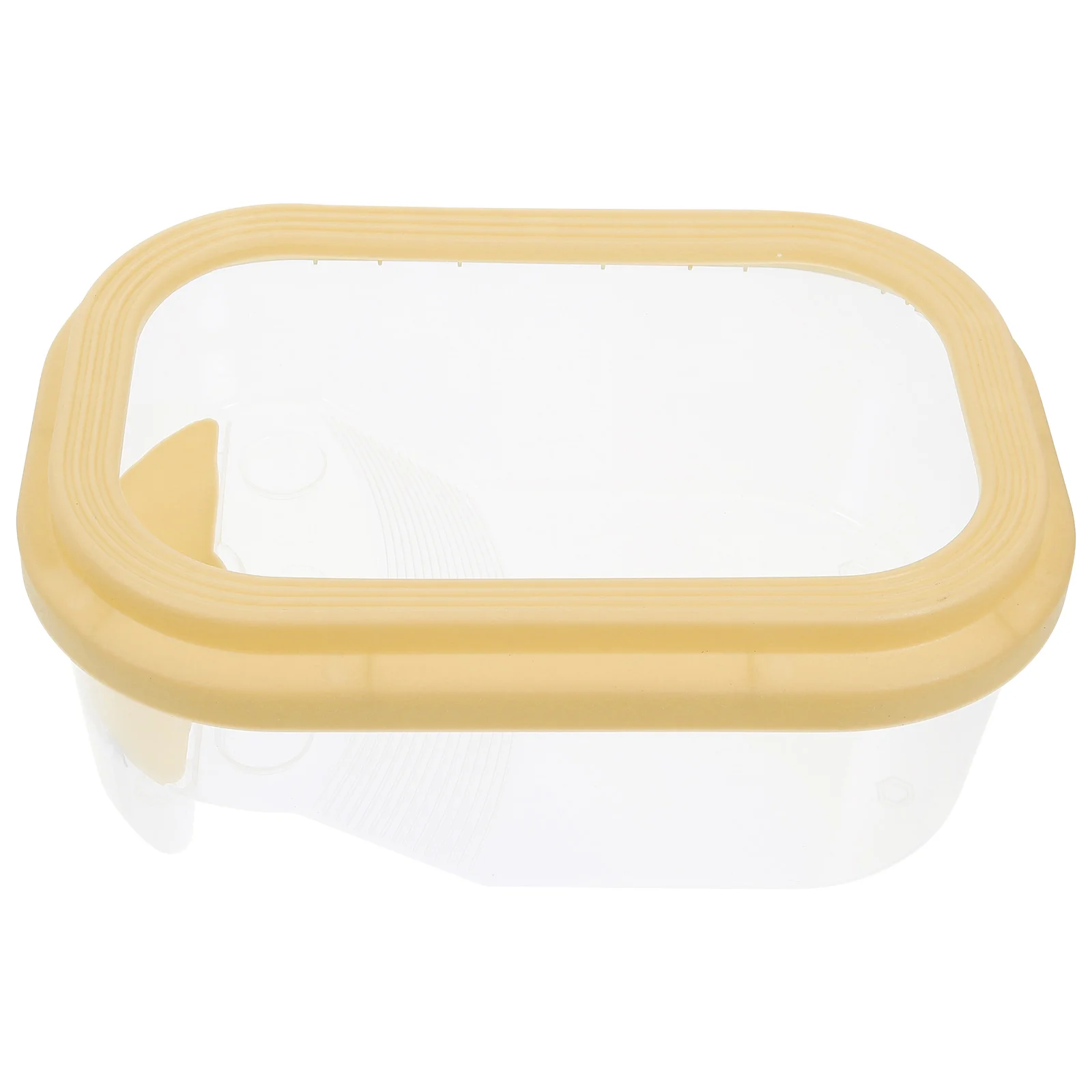 

Turtle Tank Plastic Living Box Container Lid Terrarium Breed Platform Tortoise Terrace Glass