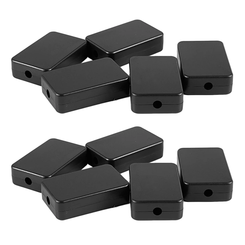 

10Pcs Waterproof Plastic Electric Project Case Junction Box 55X35x15mm