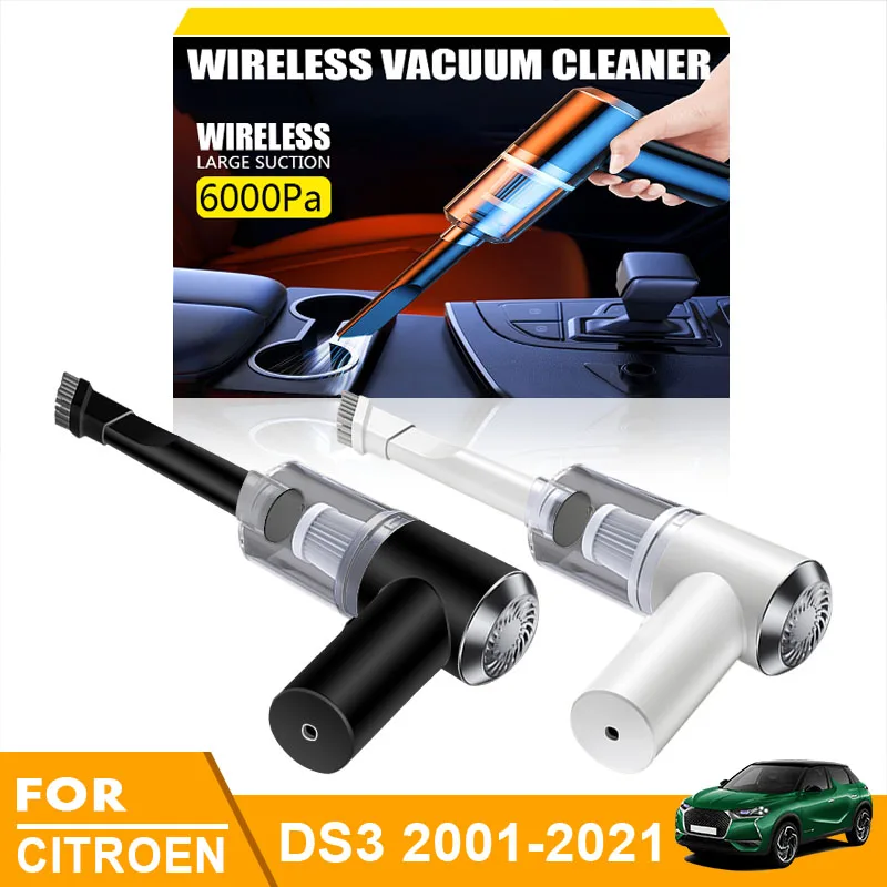 

Car Cordless Vacuum Cleaner for Car Cleaning Automotive Products Auto Goods Auto Tools Home Appliance For Citroen DS3 2001-2021
