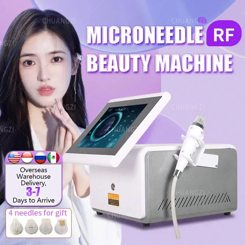 

2023 NEW Gold RF Microneedle Ice Hammer Partial Skin Tightening Beauty Machine Fractional Secret RF Microneedling Machine