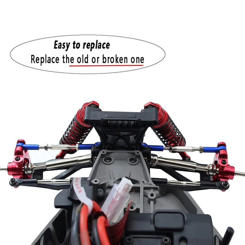 2 шт. приводной вал CVD для 1/10 Hoss VXL 2WD/Rustler 4X 4 2WD/Slash Platinum/Ultimate/VXL 2WD/Stampede (задний)