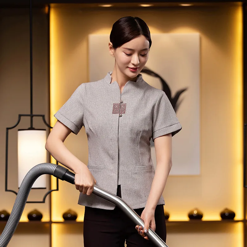 Сантехника и чистота напольная рабочая одежда женская темпераментная новая