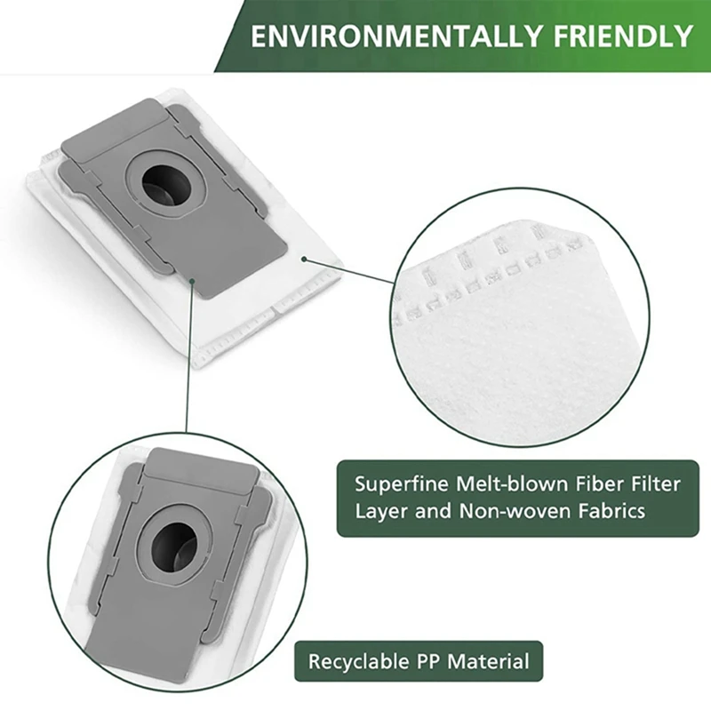 

48 упаковок вакуумных пакетов для Irobot Roomba I3 +(3550) I7 +(7550) S9 +(9550) I6 +(6550) I8 +(8550) Чистая база