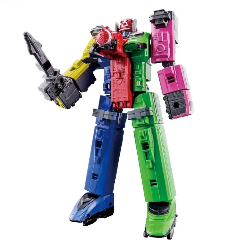 Фото Bandai DX ROBO UNIVERSE Аниме Фигурка Супер Синтай Экшн-игрушки для мальчиков и девочек Дети Рождественский подарок Модель украшение подарок на день рождения №3