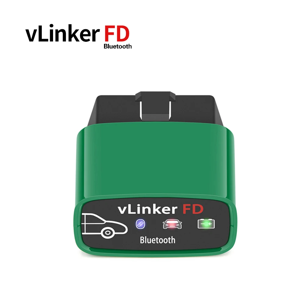 Фото НОВЫЙ Vgate vLinker FD FD + для Mazda для Ford ELM327 BT OBD2 считыватель кодов для Android, Windows и IOS Автомобильный диагностический инструмент MS CAN №2