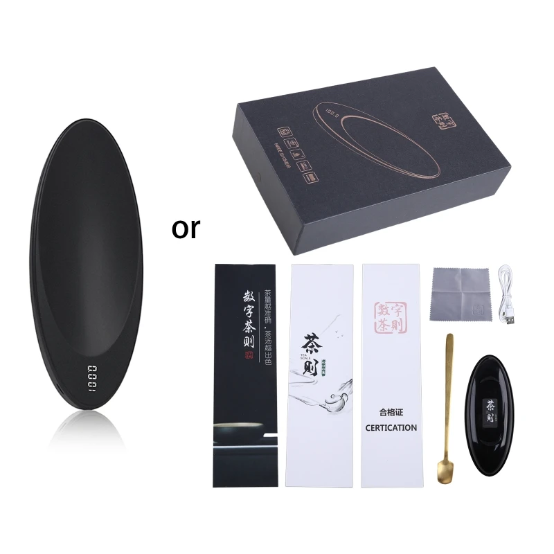 

M4YC Tea Scale with LED Display Fashion Design Scale 200x1g Scale Grams Weigher Fine Premium Tea Scale Jewelry Scale