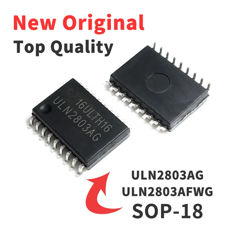 

10PCS ULN2803AG ULN2803AFWG SMD SOP18 7.2mm Wide Body Chip IC Brand New Original