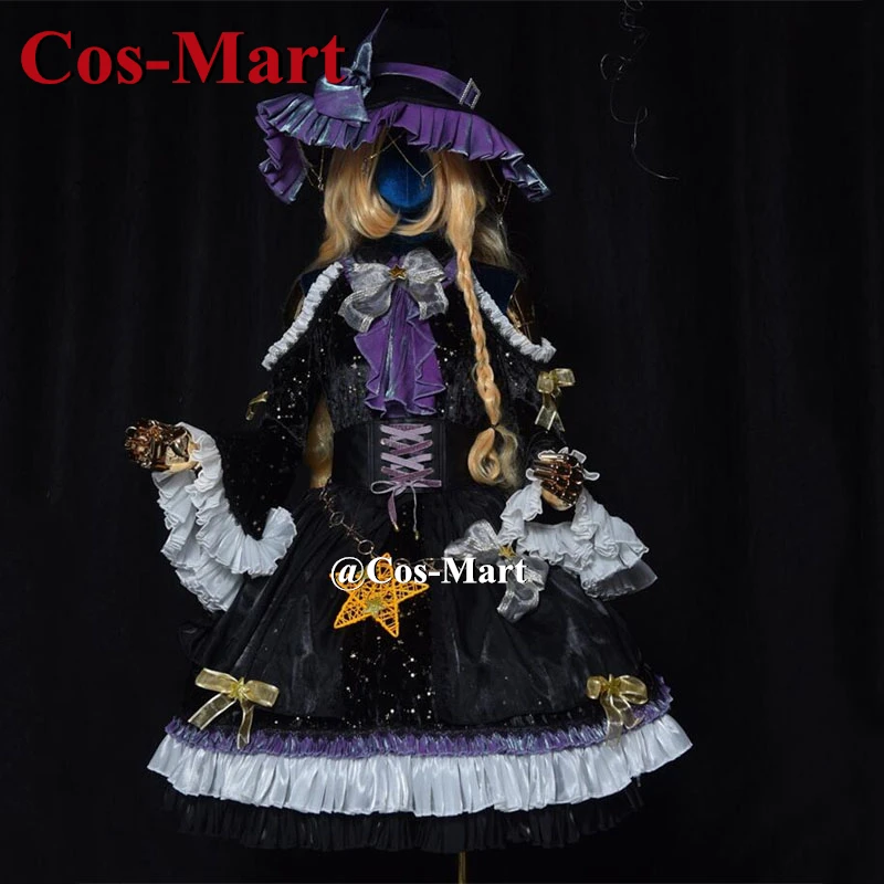 

Cos-Mart Game Touhou Project Kirisame Marisa Cosplay Costume Sweet Gorgrous Dress Activity Party Role Play Clothing Custom-Make