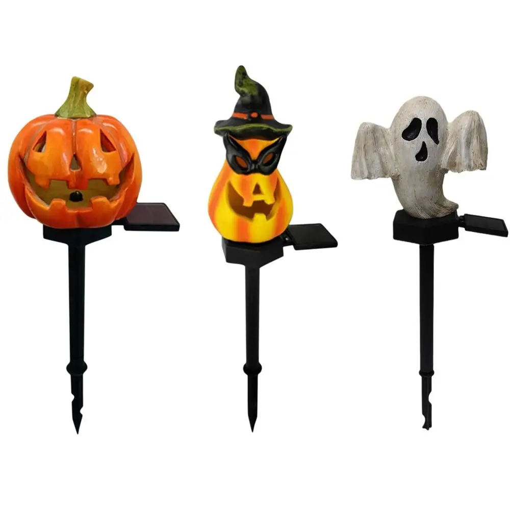 2024 тыквы на солнечных батареях креативные милые садовые украшения для двора