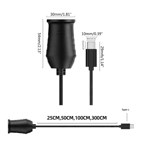 Адаптер-переходник USB Type-C (папа) на 9 В, 12 В, 15 В, 20 в, 65 Вт