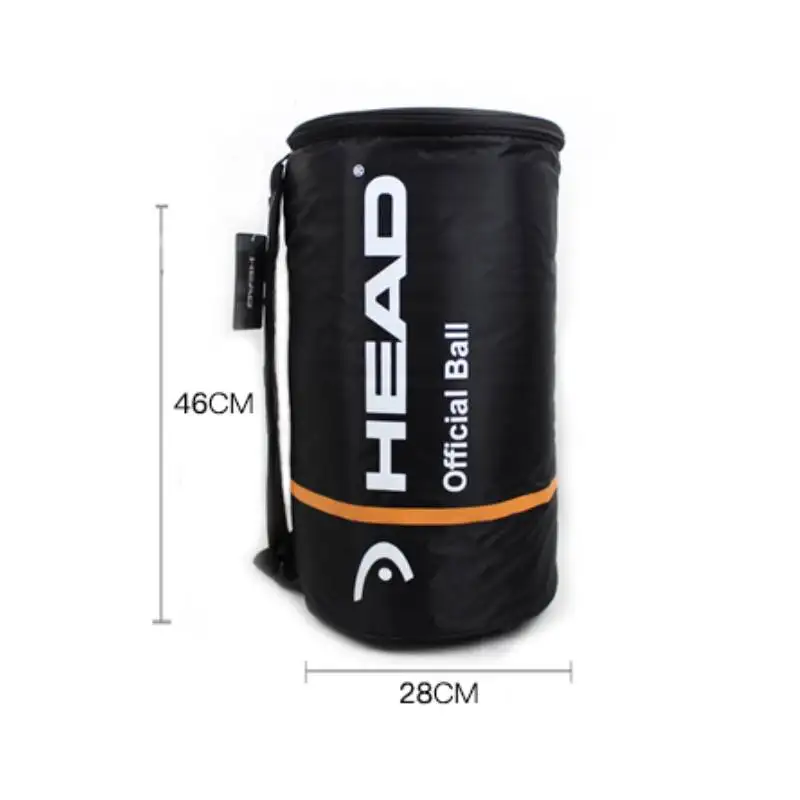 New Tennis Ball Bag Single Shoulder Racket Tennis Bags Large Capacity For 80-100 PCS Balls Accessories With Heat Insulation