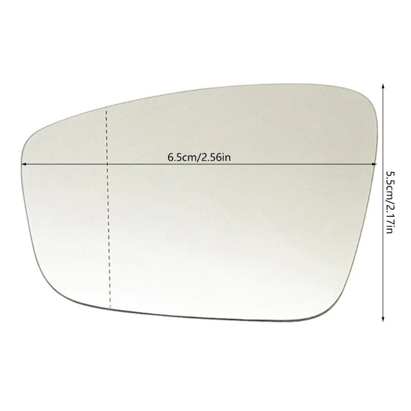 Автомобильное стекло заднего вида с подогревом для MK6 B7 модель США 5C6857521J 5C6857522J AOS