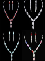 wholesale rhinestone bridal jewelry necklace fashion small ear chain wedding accessories