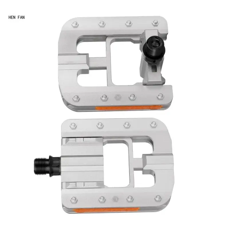 Велосипеды Складные педали велосипедные со светоотражающими полосами