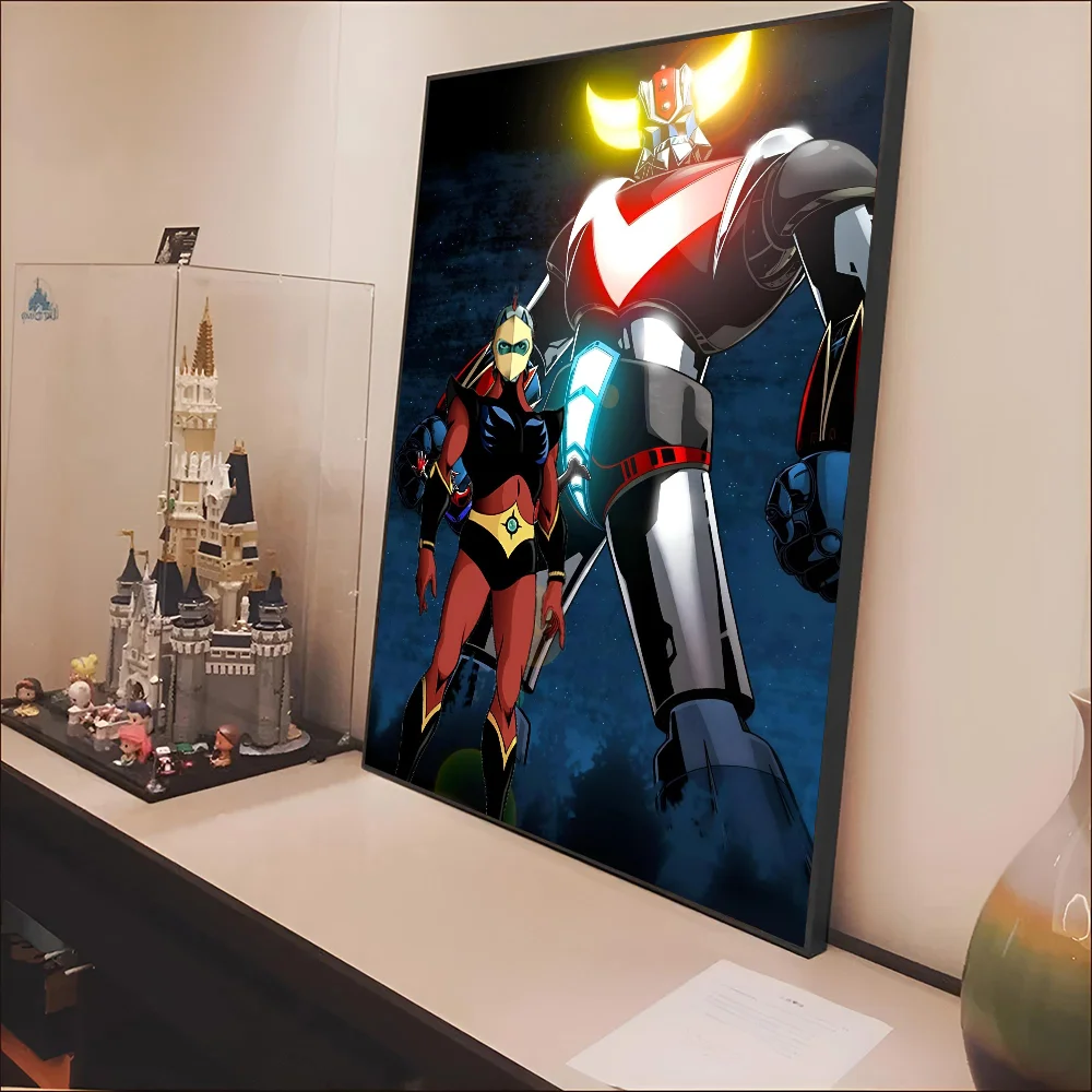 Постер НЛО-робот Goldorak с бумажным принтом для дома гостиной спальни входа в бар