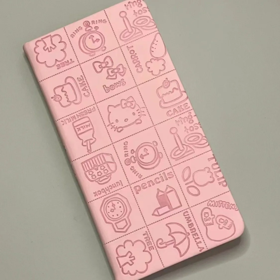 Sanrio Hello Kitty блокнот розовый студенческий милый мультяшный дневник для заметок