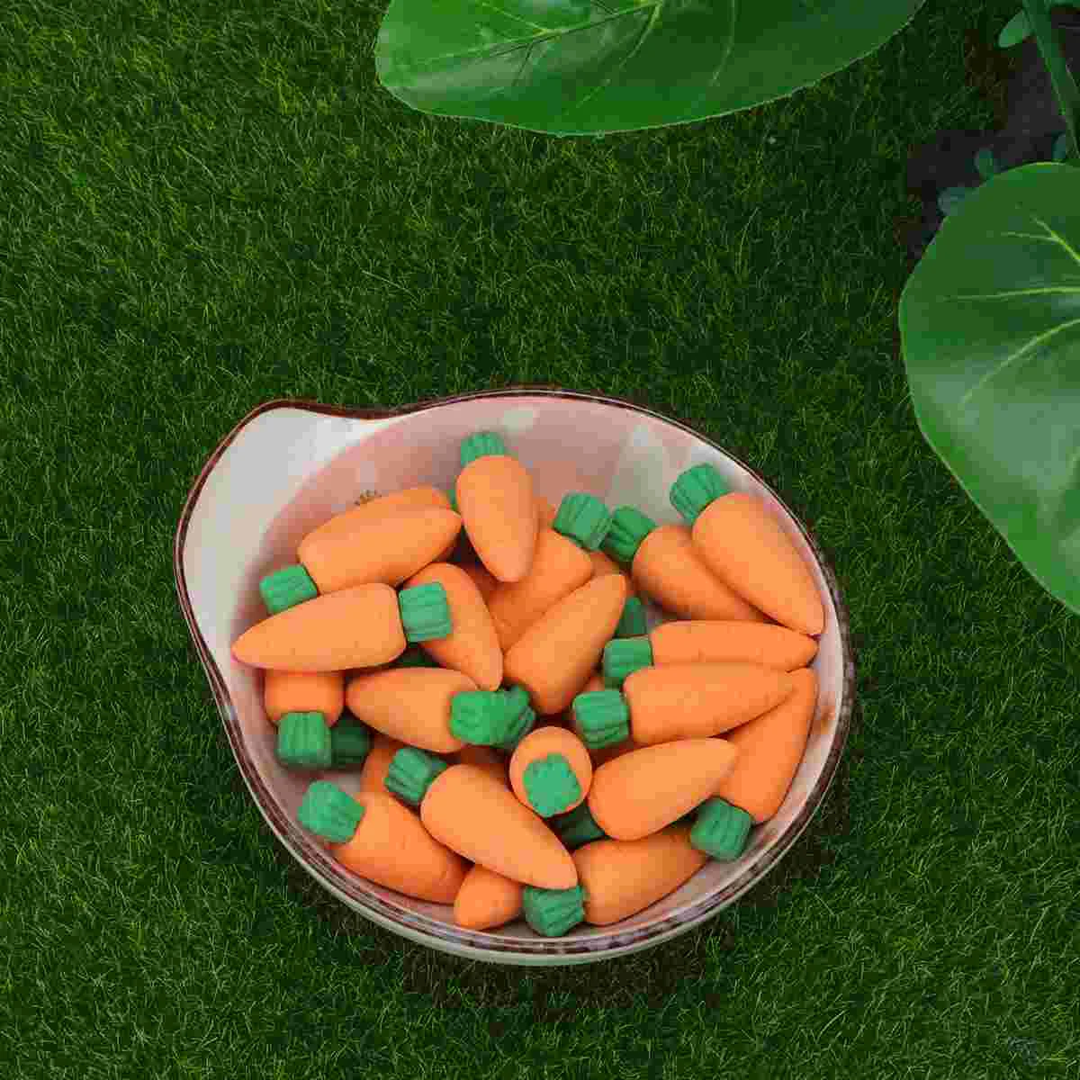 

Eraser Carrot Shaped Eraser Vegetable Shaped Puzzle Erasers School Students Stationery Writing Accessories Office Supplies Kids