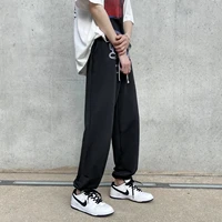 summer american street youth tide brand loose foot sweatpants men ins high street hip hop hiphop casual pants