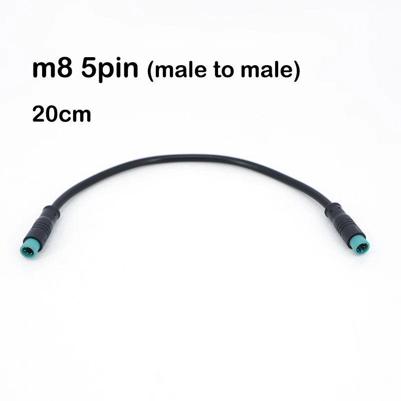 

Водонепроницаемый провод для датчика электровелосипеда M8 2 3 5 пин