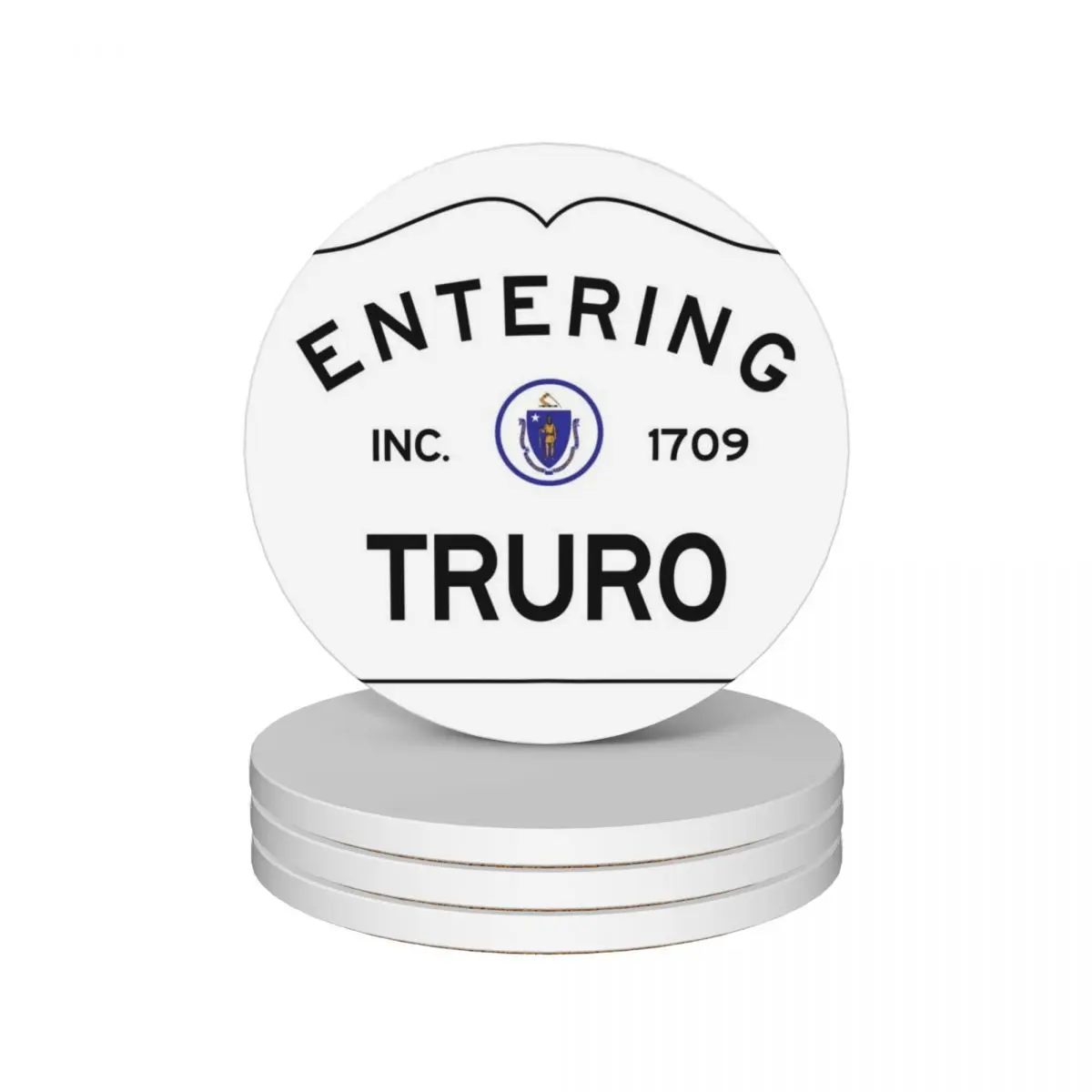 Подставки керамические (набор из 4) для чашек подставки чая