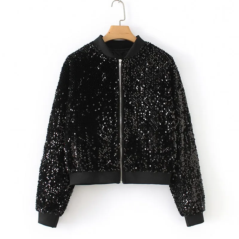 

New 2022 Korean Summer Chiffon Lace Print Jacket Women Long Sleeve Loose Bomber Jacket Lady Tops Female Baseball Jackets Clothes