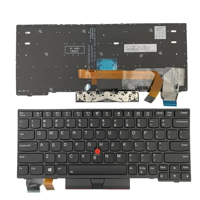 

Новинка для Lenovo Thinkpad X280 (20KF 20KE) A285 X395 X390 клавиатура с подсветкой US
