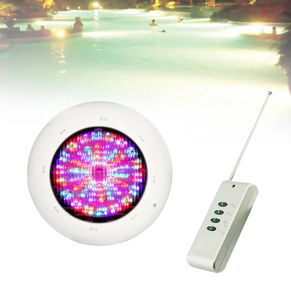 

360 leds 12v 36w RGB underwater light pool light spa light ip68 with remote control Waterproof