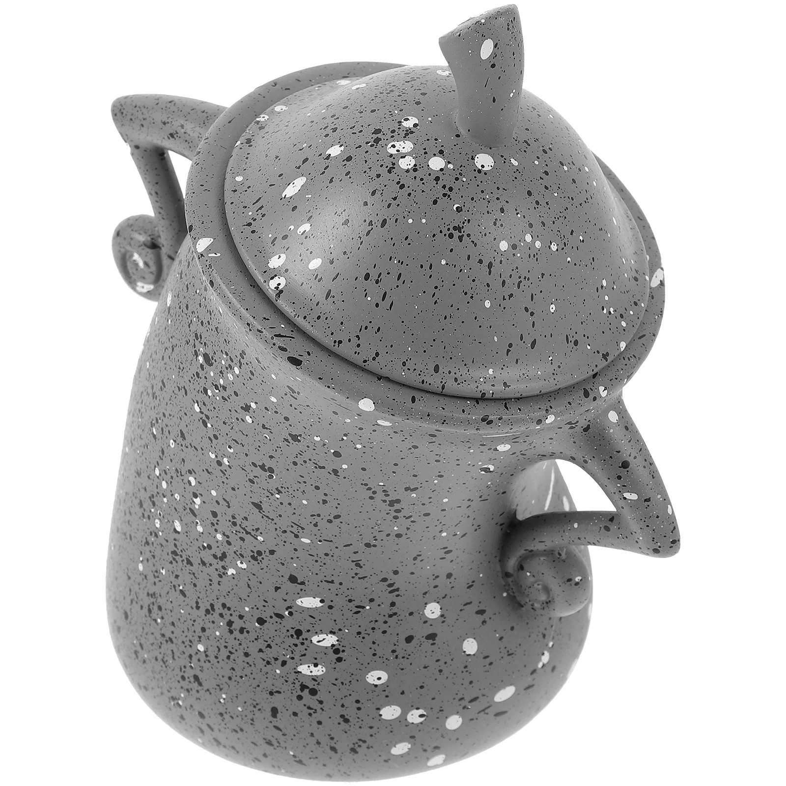 

Tea Storage Jar Multi-function Canister Resin Craft Convenient Novelty Mug Attitude Tank