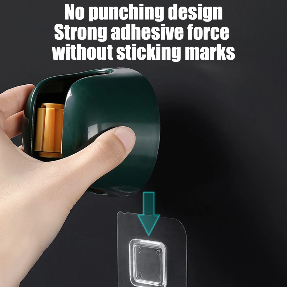 

2022 Mop Hook Wall Mount No Drilling Mop Holder for Bathroom Garment Storage Waterproof Hook Rollers on Both Sides Easy to Use