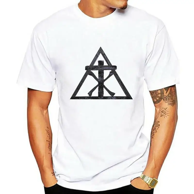 

Christian Death MenS Pyramid Logo T-Shirt Large White M Xl 2Xl 11Xl Tee Shirt