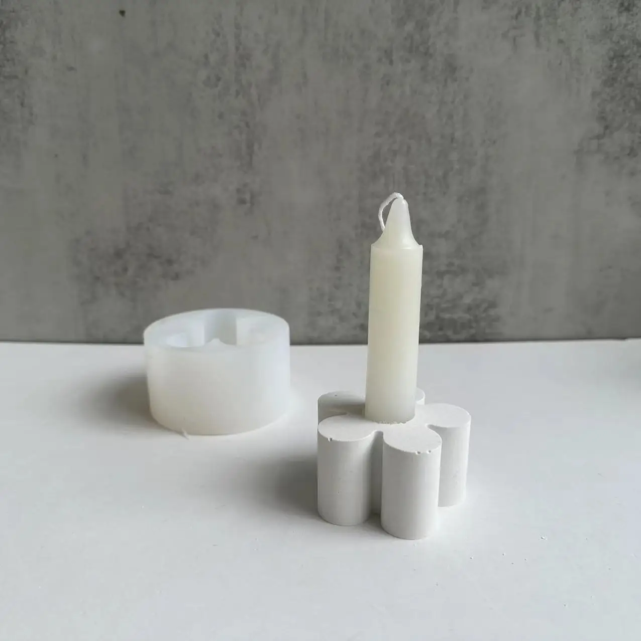 

Цветочный ароматический подсвечник, силиконовая форма, фотодержатель для свечи, форма, рукоделие, украшение для дома