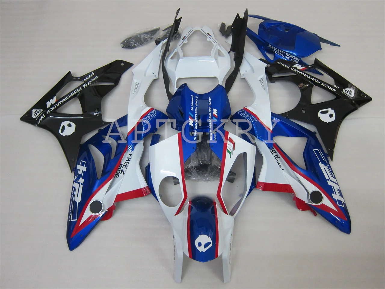 

New ABS Whole Fairings Kit Fit For BMW S1000RR 2009 2010 2011 2012 2013 2014 09 10 11 12 13 14 Bodywork Set Custom Blue White