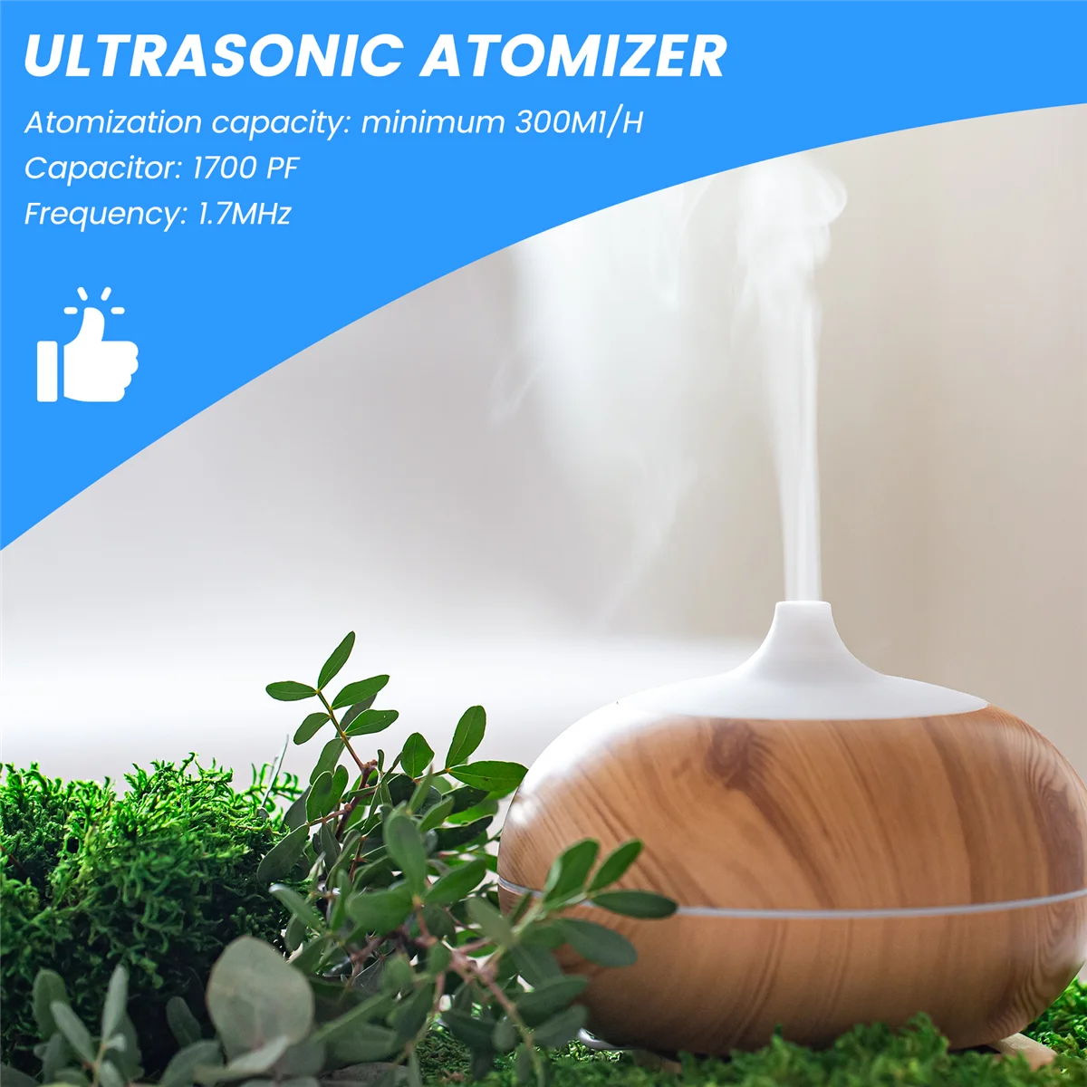 5 шт. 16 мм 1 7 МГц ультразвуковой датчик тумана детали увлажнителя распылительная