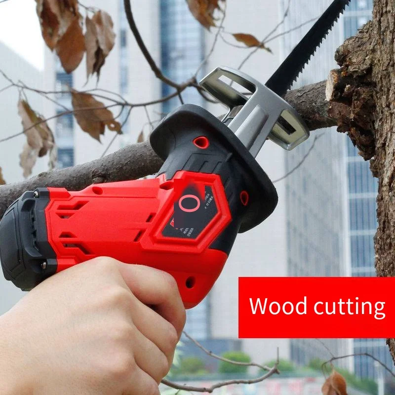Бытовая сабельная пила электрическая перезаряжаемая фотопила наружная ручная