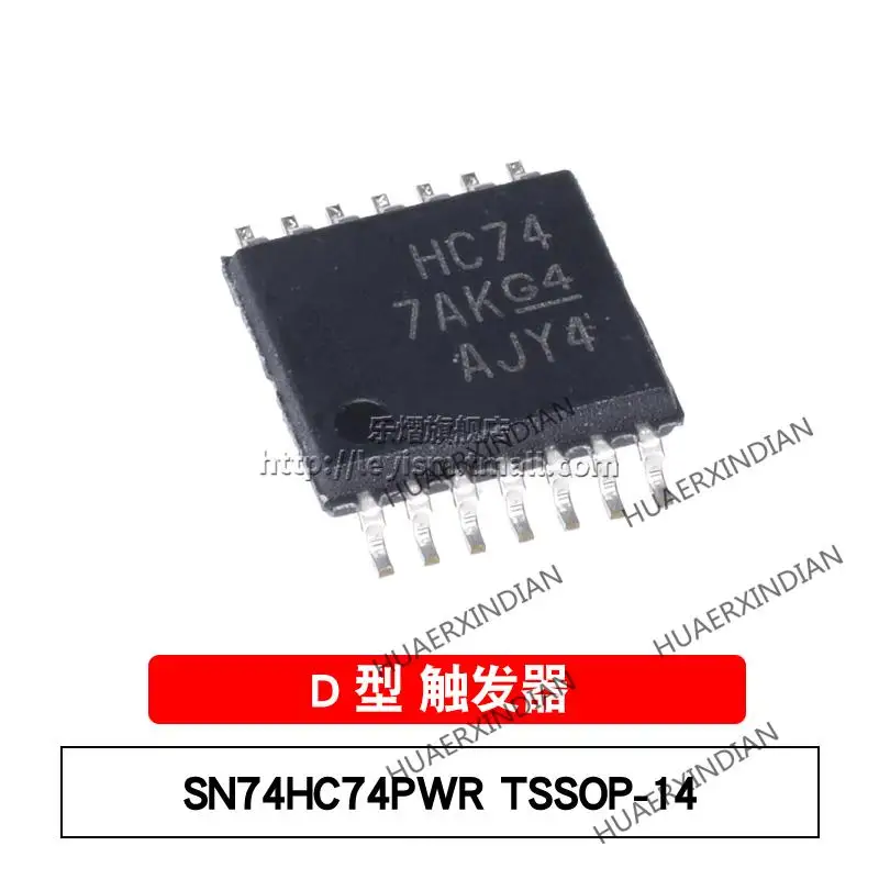 

10 шт./лот новый оригинальный SN74HC74PWR TSSOP-14 Type HC74 D в наличии