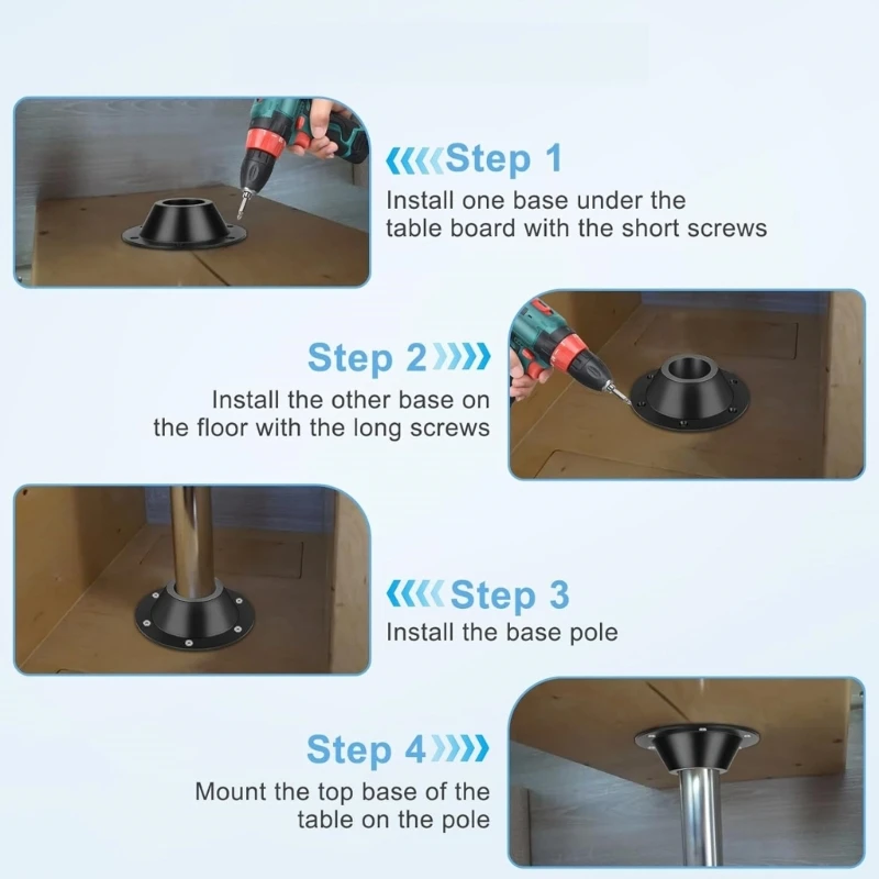Ножка стола Основание и напольное основание Пьедестал Фланец Обеденный уголок с
