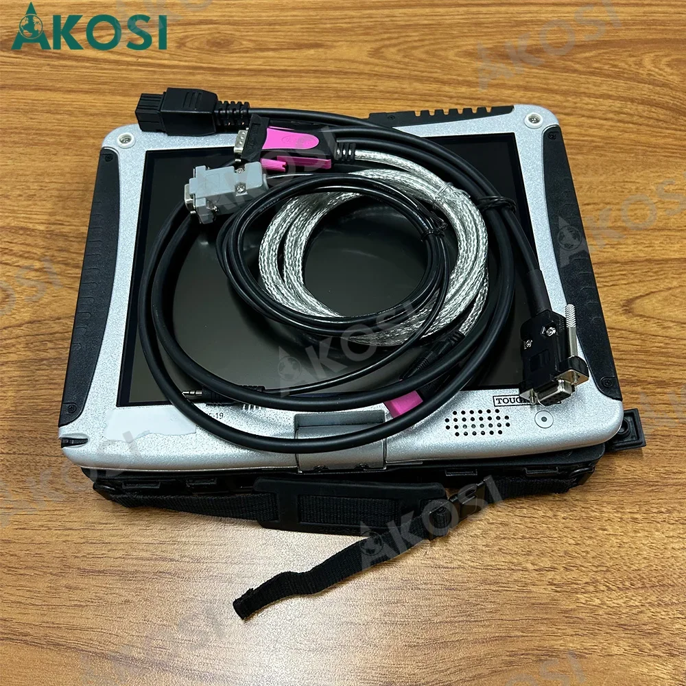 Ноутбук CF19 с диагностикой MITSUBISHI 16A68-00500 кабель для диагностического инструмента