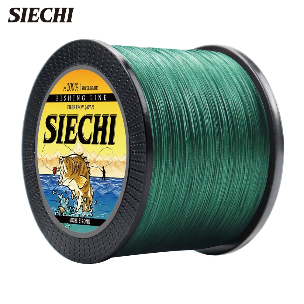 

4 Strands 1000M 500M 300M Multicolor Braided Fishing Line Sea Saltwater Carp Fishing Weave Extreme 100% PE SIECHI