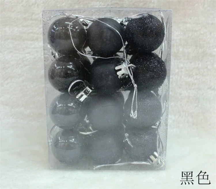 

Рождественские шары DAY DAY FUN, 24 шт., красные