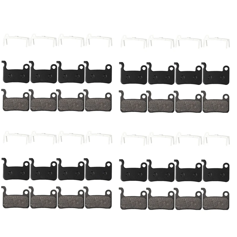 

16 Pairs MTB Bicycle Resin Disc Brake Pads For Shimano Deore M596 M595 M535 SLX M665 XT M775/776/765 XT/R M975 M966 M965