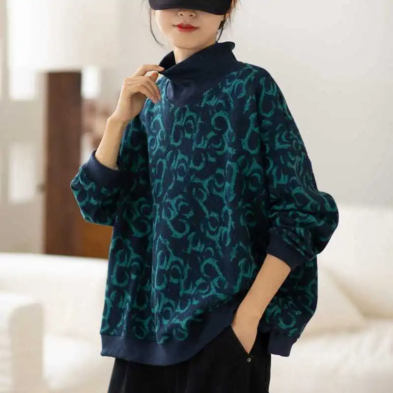 Женские свободные пуловеры с длинным рукавом повседневные официальные