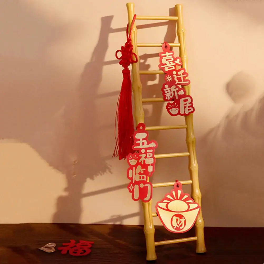 Праздничная лестница украшение домашний декор китайский стиль стремянка