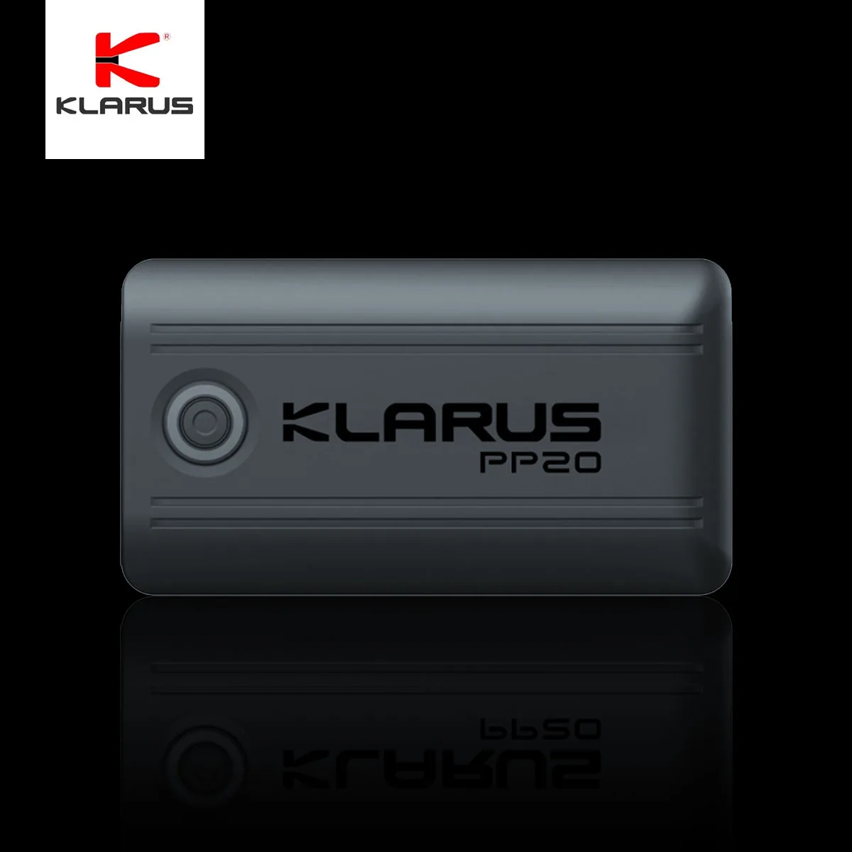 Klarus PP20 Power Pack 2000mAh for Headlamp HR1 Plus, IPX6 Waterproof, 100Km Crosscountry Race Battery Pack, Flashlight Battery