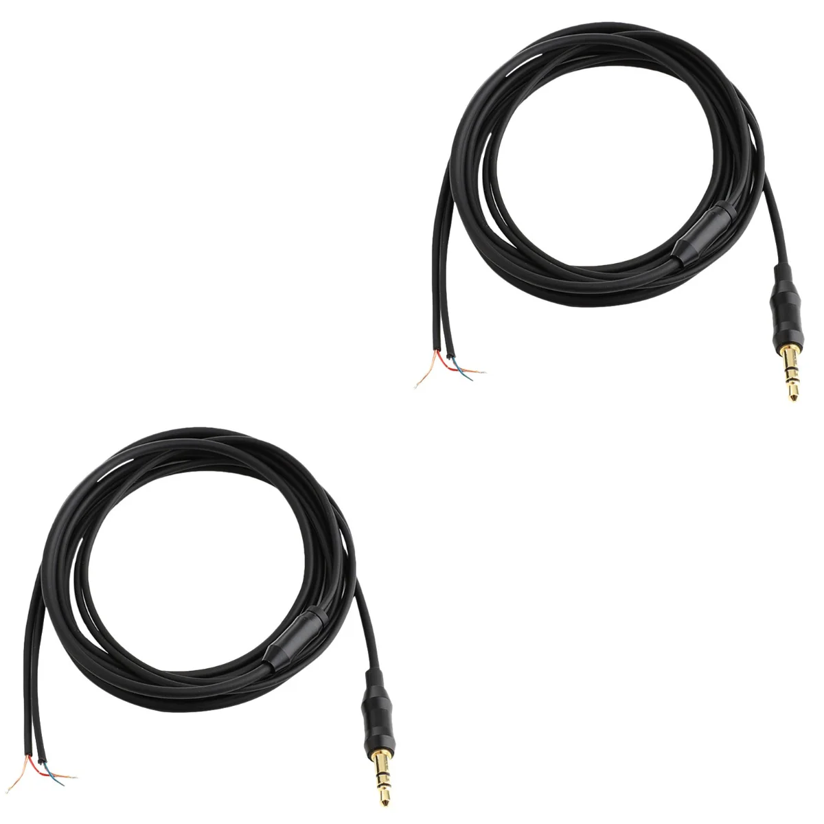 

Earphone Cable Repair Audio Line Wire Accessories 5Mm 3Bare Headphone Upgrade Plug Jack Male Replacement Diy Headset Cord