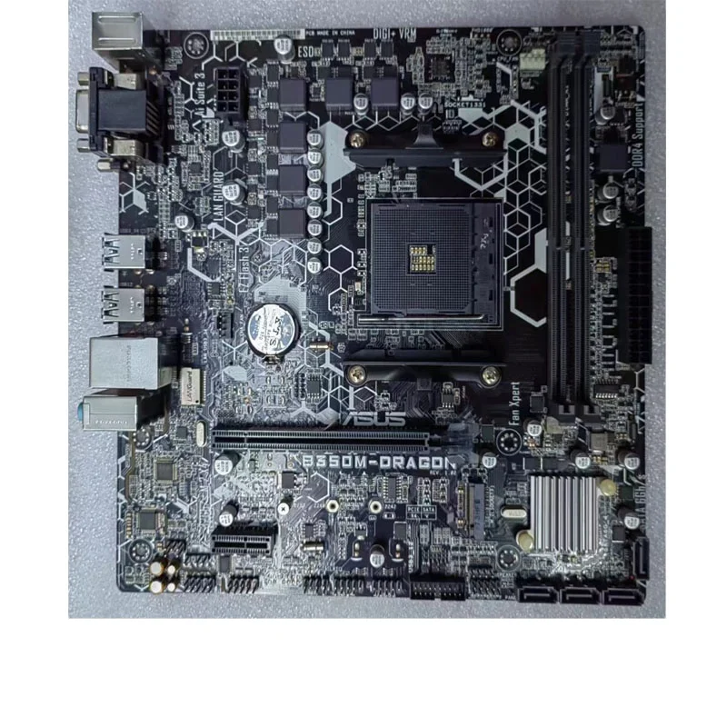 Для ASUS B350M K PLUS E A DRAGON AM4 R5500R5600GCPU DDR4